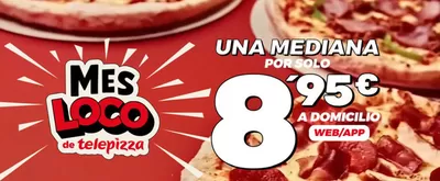 Ofertas de Restauración en Bollullos de la Mitación | Oferta de Telepizza | 5/2/2025 - 28/2/2025