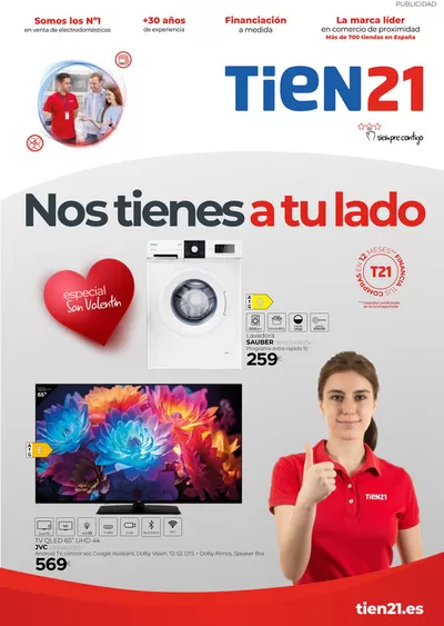 Ofertas de Informática y Electrónica en Abanilla | Nos tienes a tu lado de Tien 21 | 6/2/2025 - 28/2/2025