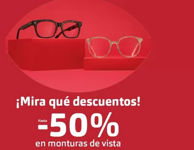 Ofertas de Salud y Ópticas en Donostia-San Sebastián | Hasta -50% en monturas de vista de MasVisión | 7/2/2025 - 19/2/2025