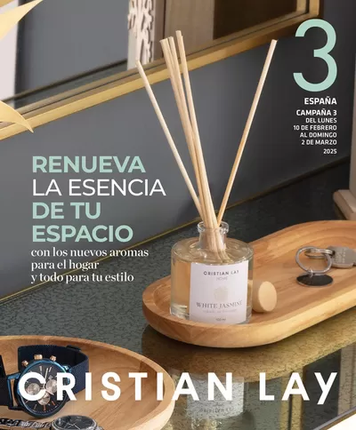 Ofertas de Perfumerías y Belleza en Fuengirola | RENUEVA LA ESENCIA DE TU ESPACIO de Cristian Lay | 10/2/2025 - 2/3/2025