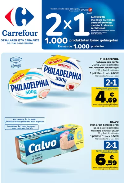 Ofertas de Hogar y Muebles en Bilbao | 2x1 de Carrefour | 13/2/2025 - 24/2/2025