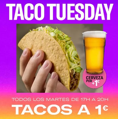 Catálogo Taco Bell en Donostia-San Sebastián | Tacos 1€ Tuesday | 10/2/2025 - 28/2/2025