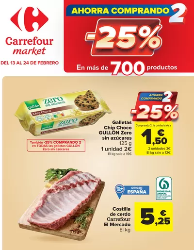 Catálogo Carrefour Market en Mijas | -25% en más de 700 productos | 13/2/2025 - 24/2/2025