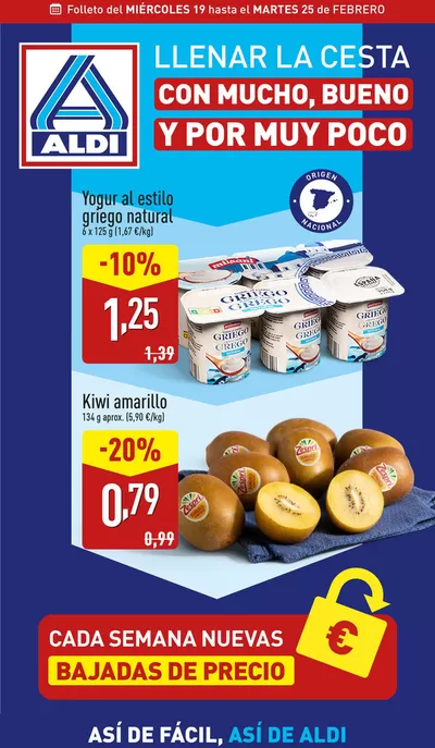 Ofertas de Hiper-Supermercados en Alfafar | ¡Así de fácil, así de Aldi! de ALDI | 19/2/2025 - 25/2/2025