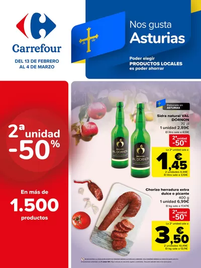 Catálogo Carrefour |  2ª unid -50% | 13/2/2025 - 4/3/2025