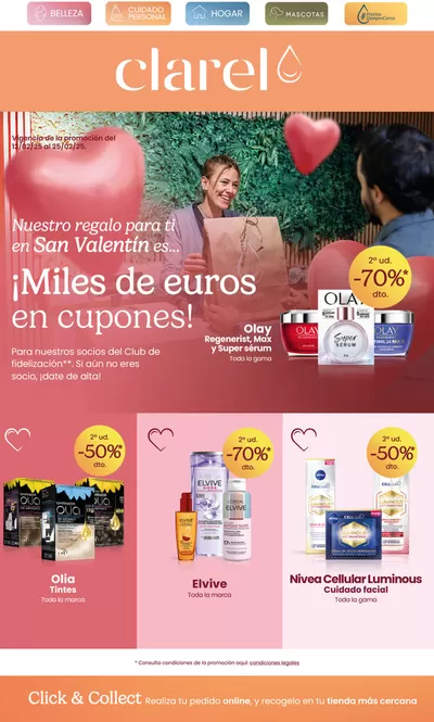 Catálogo Clarel en Ocaña | Miles de euros en cupones! | 12/2/2025 - 25/2/2025