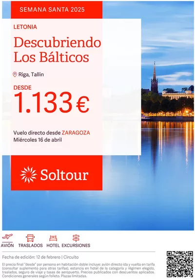 Catálogo Soltour | Descubriendo Los Bálticos desde 1.133€ | 12/2/2025 - 25/2/2025