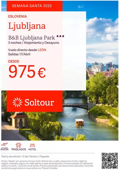 Catálogo Soltour | Ljubljana desde 975€ | 12/2/2025 - 25/2/2025