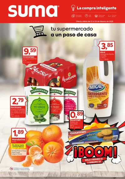 Catálogo Suma Supermercados en Dos Hermanas | Oferta válida del 12 al 25 de febrero de 2025 | 12/2/2025 - 25/2/2025