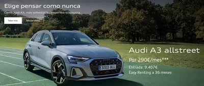 Catálogo Audi en Getafe | Audi A3 allstreet por 290€/mes | 12/2/2025 - 28/2/2025