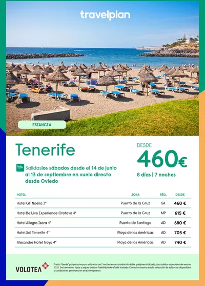 Ofertas de Viajes en Mairena del Alcor | Travelplan Tenerife de Travelplan | 13/2/2025 - 6/3/2025