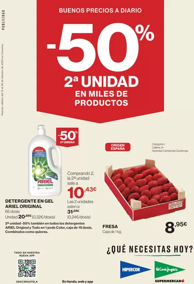 Catálogo Hipercor | Ofertas y promociones Can | 13/2/2025 - 26/2/2025