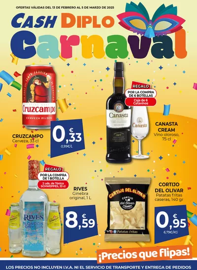 Catálogo CashDiplo en Buenavista de Arriba | CASH CARNAVAL CADIZ GENERICO | 13/2/2025 - 5/3/2025