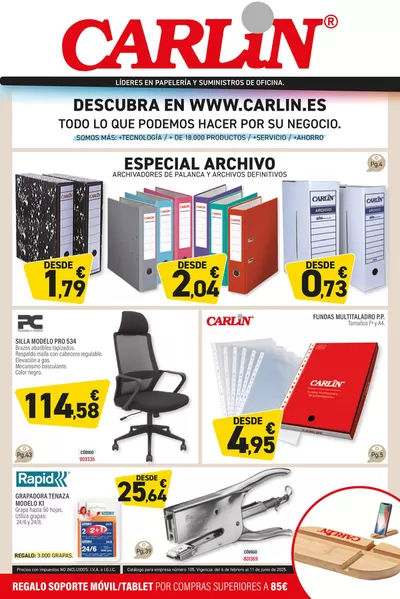 Ofertas de Libros y Papelerías en Alella | ESPECIAL ARCHIVO  de Carlin | 13/2/2025 - 11/6/2025