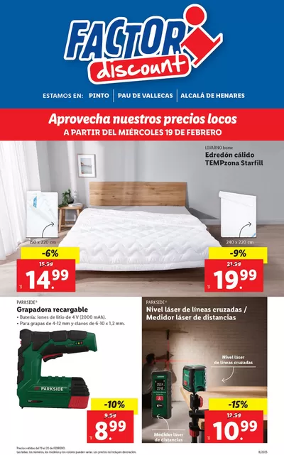 Catálogo FACTORI discount |  Factori discount - Ofertas válidas del 19/01 al 24/02 | 19/2/2025 - 24/2/2025