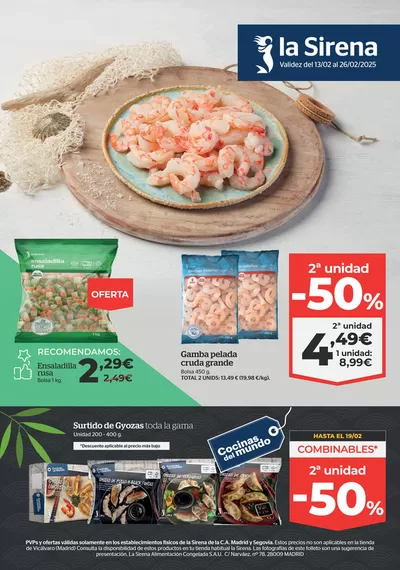 Catálogo La Sirena en Leganés | BAJAMOS LOS PRECIOS | 14/2/2025 - 26/2/2025