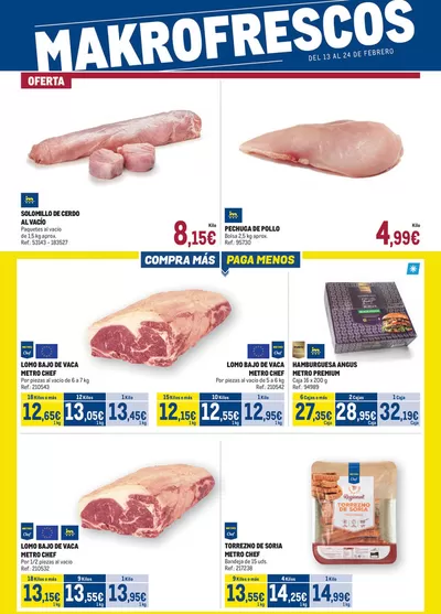 Catálogo Makro en Patiño | Makro Fresco Levante | 13/2/2025 - 24/2/2025