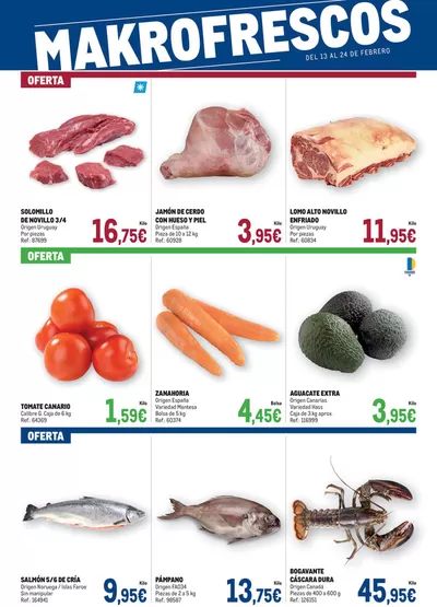 Catálogo Makro en Adeje | Makro Fresco Canarias | 13/2/2025 - 24/2/2025