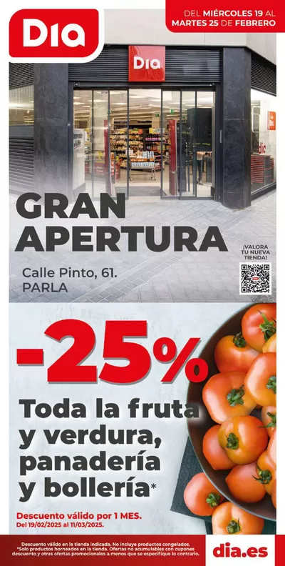 Ofertas de Hiper-Supermercados en Ciempozuelos | Gran apertura Dia del 19 al 25 de febrero de Dia | 19/2/2025 - 25/2/2025