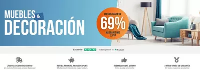 Ofertas de Hogar y Muebles en Ciempozuelos | Hasta 69% más bajos que el PVP de Materiales de Fábrica | 17/2/2025 - 28/2/2025