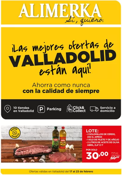 Catálogo Alimerka | Valladolid del 17 al 23 de febrero | 17/2/2025 - 23/2/2025