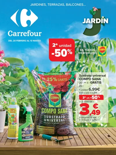 Ofertas de Hiper-Supermercados en Miajadas |  JARDÍN de Carrefour | 20/2/2025 - 13/3/2025