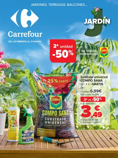 Catálogo Carrefour en San Bartolomé de Tirajana |  JARDÍN | 20/2/2025 - 13/3/2025