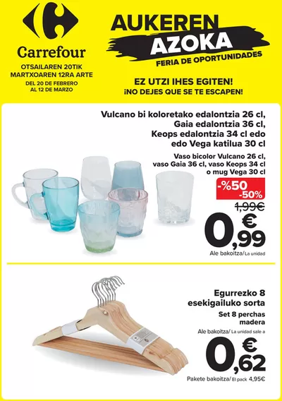 Ofertas de Hogar y Muebles en Bilbao |  FERIA DE OPORTUNIDADES de Carrefour | 20/2/2025 - 12/3/2025