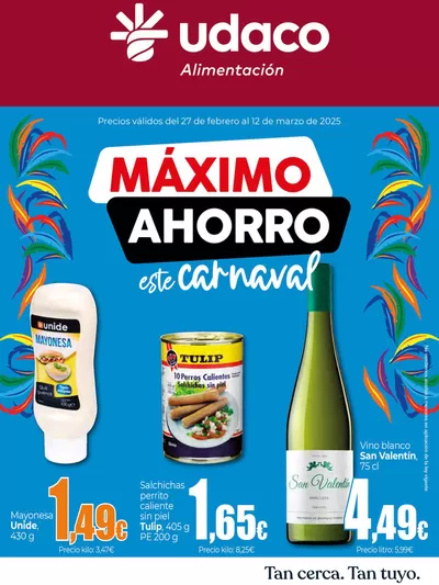 Catálogo UDACO en Aldea de San Nicolás | Máximo Ahorro UDACO Canarias | 27/2/2025 - 12/3/2025