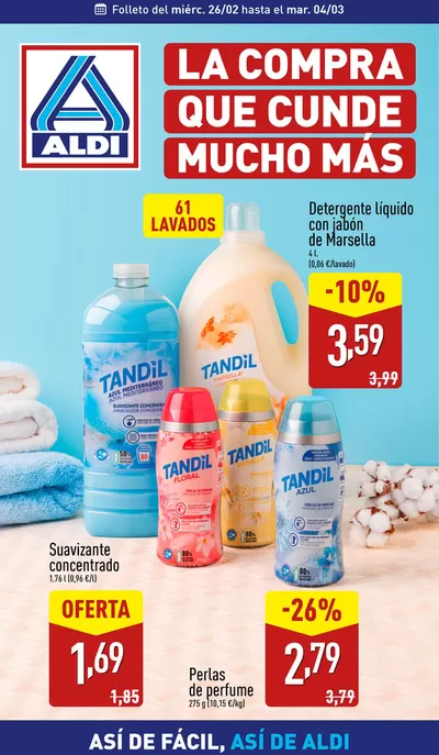 Ofertas de Ropa, Zapatos y Complementos en Alcalá de Henares |  Así de fácil, así de Aldi de ALDI | 26/2/2025 - 4/3/2025