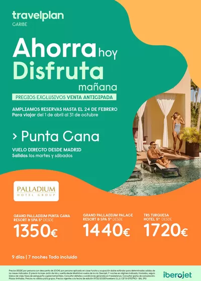 Ofertas de Viajes en Ciempozuelos | Travelplan Playa Bavaro/Punta Cana de Travelplan | 19/2/2025 - 31/10/2025