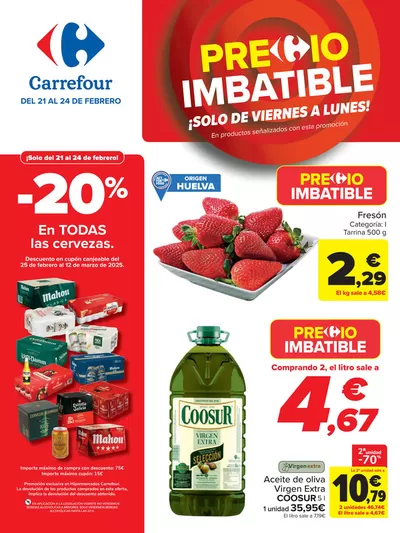 Ofertas de Hogar y Muebles en Madrid | PRECIO IMBATIBLE de Carrefour | 21/2/2025 - 24/2/2025