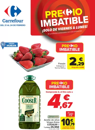 Catálogo Carrefour en Ferrol | PRECIO IMBATIBLE | 21/2/2025 - 24/2/2025