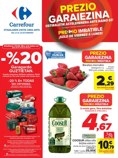 Ofertas de Hogar y Muebles en Bilbao | PRECIO IMBATIBLE de Carrefour | 21/2/2025 - 24/2/2025