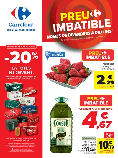 Ofertas de Hogar y Muebles en Sabadell | PRECIO IMBATIBLE de Carrefour | 21/2/2025 - 24/2/2025