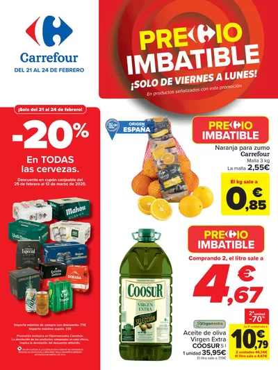 Catálogo Carrefour | PRECIO IMBATIBLE | 21/2/2025 - 24/2/2025