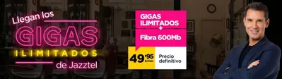 Ofertas de Informática y Electrónica en Ciempozuelos | Llegan gigas ilimitados de Jazztel de Jazztel | 19/2/2025 - 25/2/2025