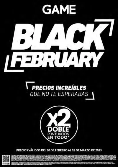 Ofertas de Informática y Electrónica en Abanilla | Black February  de Game | 20/2/2025 - 2/3/2025