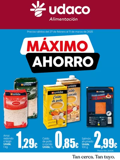 Catálogo UDACO en Camargo | Máximo Ahorro en UDACO  | 27/2/2025 - 12/3/2025