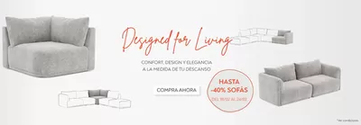 Ofertas de Hogar y Muebles en Castilleja de la Cuesta | Hasta -40% sofás de Gato Preto | 20/2/2025 - 24/2/2025