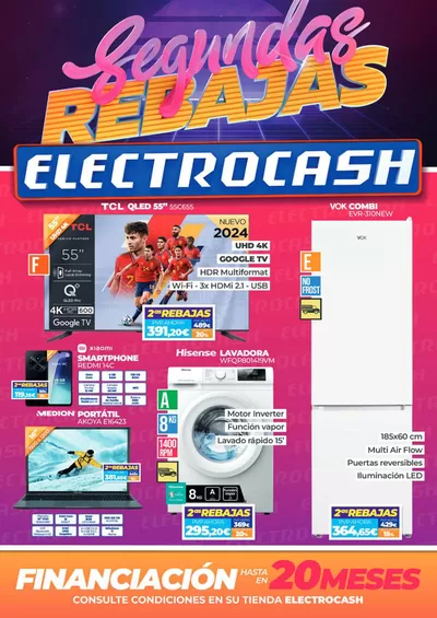 Catálogo Electrocash | Segundas Rebajas  | 20/2/2025 - 9/3/2025