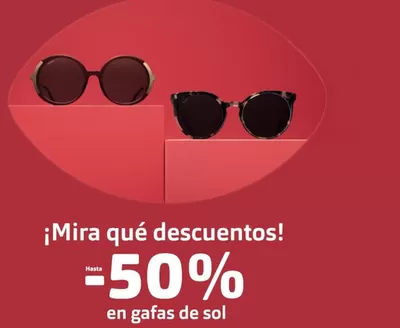 Ofertas de Salud y Ópticas en Madrid | Hasta -50% en gafas de sol de MasVisión | 20/2/2025 - 5/3/2025