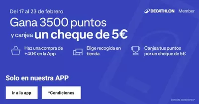 Ofertas de Deporte en Sabadell | Decathlon member de Decathlon | 17/2/2025 - 23/2/2025