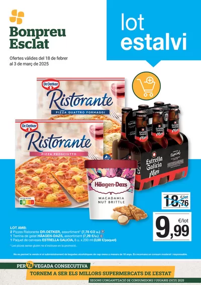 Catálogo BonpreuEsclat en Barcelona | Fullet d'ofertes quinzenals | 21/2/2025 - 3/3/2025