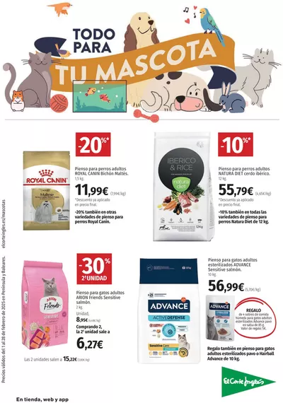 Catálogo El Corte Inglés en Valencia | Todo para tu Mascota  | 24/2/2025 - 28/2/2025