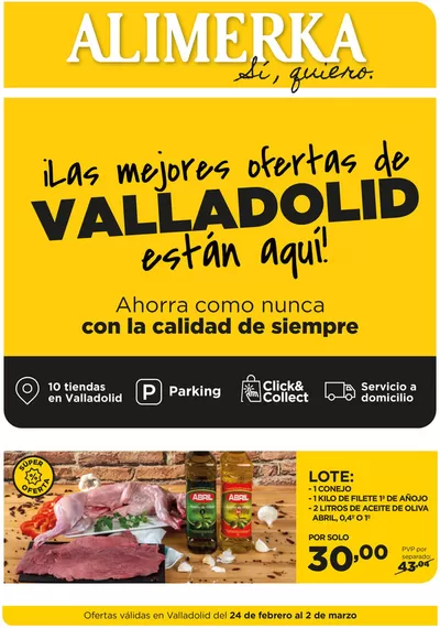 Catálogo Alimerka | Del 24 de febrero al 2 de marzo Valladolid | 24/2/2025 - 2/3/2025