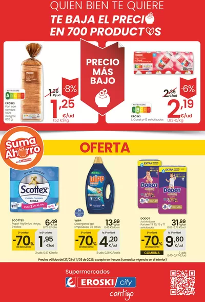 Catálogo Eroski en Santanyí | Precio más bajo City Baleares | 27/2/2025 - 11/3/2025