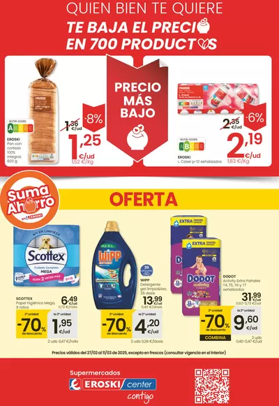 Catálogo Eroski en Palma de Mallorca | Precio más bajo Mercat | 27/2/2025 - 11/3/2025