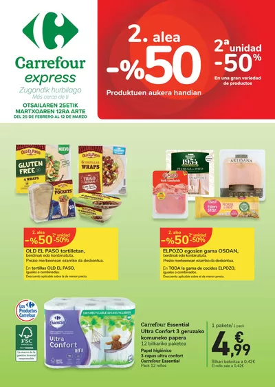 Catálogo Carrefour Express | 2ª unidad -50% | 27/2/2025 - 12/3/2025