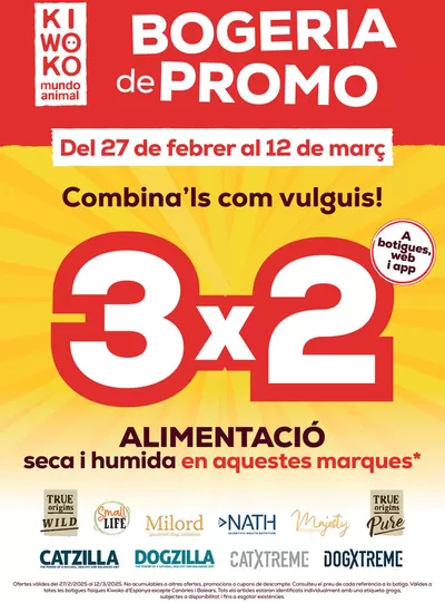 Catálogo Kiwoko en Sabadell | Bogeria de promo! | 27/2/2025 - 12/3/2025